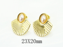 HY Wholesale Earrings Jewelry 316L Stainless Steel Earrings Jewelry-HY60E2202DJO