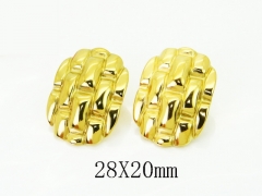 HY Wholesale Earrings Jewelry 316L Stainless Steel Earrings Jewelry-HY30E2654NB