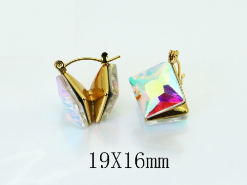 HY Wholesale Earrings Jewelry 316L Stainless Steel Earrings Jewelry-HY80E2006OD