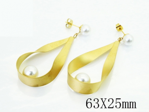 HY Wholesale Earrings Jewelry 316L Stainless Steel Earrings Jewelry-HY80E2044PL