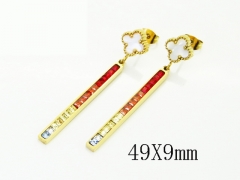 HY Wholesale Earrings Jewelry 316L Stainless Steel Earrings Jewelry-HY32E0790HRL