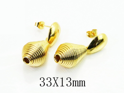 HY Wholesale Earrings Jewelry 316L Stainless Steel Earrings Jewelry-HY80E2025SLL