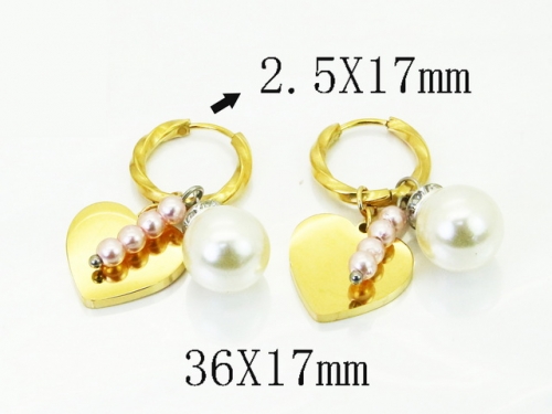 HY Wholesale Earrings Jewelry 316L Stainless Steel Earrings Jewelry-HY80E1989OF