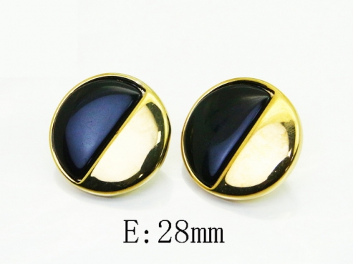 HY Wholesale Earrings Jewelry 316L Stainless Steel Earrings Jewelry-HY80E2032GNL