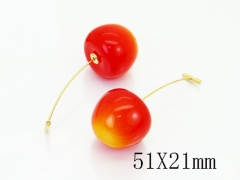 HY Wholesale Earrings Jewelry 316L Stainless Steel Earrings Jewelry-HY30E2663ML