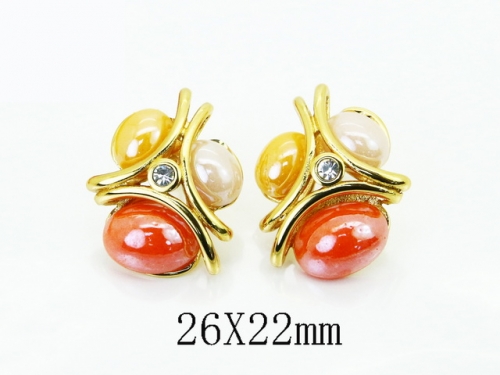 HY Wholesale Earrings Jewelry 316L Stainless Steel Earrings Jewelry-HY80E2004OF