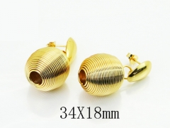 HY Wholesale Earrings Jewelry 316L Stainless Steel Earrings Jewelry-HY80E2026CLL