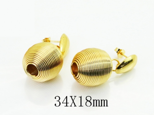 HY Wholesale Earrings Jewelry 316L Stainless Steel Earrings Jewelry-HY80E2026CLL