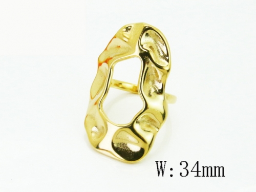 HY Wholesale Rings Jewelry Popular Stainless Steel 316L Rings-HY22R1114HID