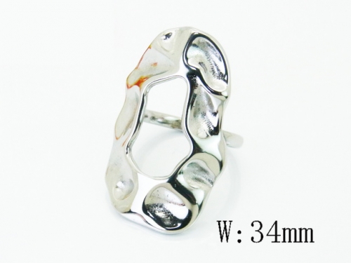 HY Wholesale Rings Jewelry Popular Stainless Steel 316L Rings-HY22R1118HGG