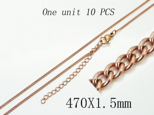 HY Wholesale Curb Chains Jewelry Stainless Steel Chain Jewelry-HY70N0739HJT