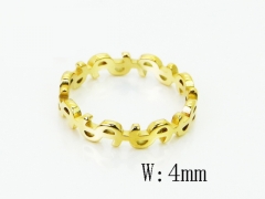 HY Wholesale Rings Jewelry Popular Stainless Steel 316L Rings-HY30R0197LS