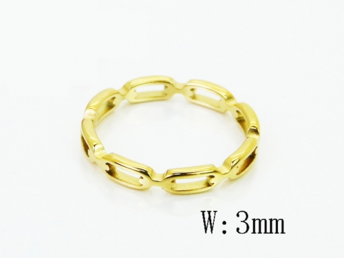 HY Wholesale Rings Jewelry Popular Stainless Steel 316L Rings-HY30R0199LC