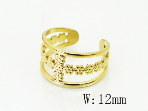 HY Wholesale Rings Jewelry Popular Stainless Steel 316L Rings-HY70R0171JD