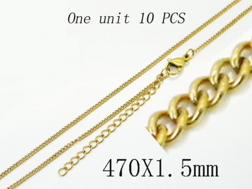 HY Wholesale Curb Chains Jewelry Stainless Steel Chain Jewelry-HY70N0738HIZ