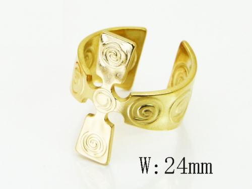 HY Wholesale Rings Jewelry Popular Stainless Steel 316L Rings-HY70R0169JL