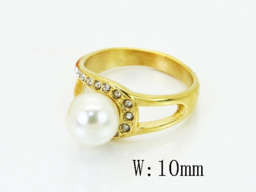 HY Wholesale Rings Jewelry Popular Stainless Steel 316L Rings-HY15R2957HDD