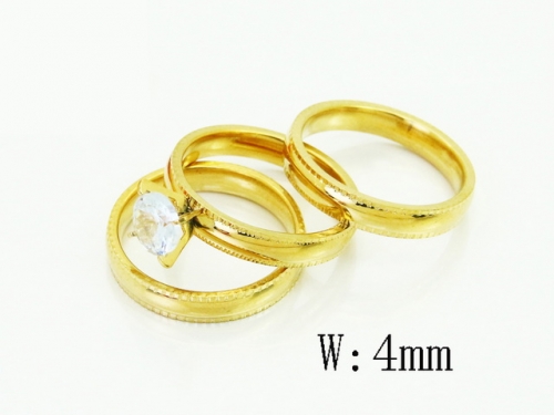 HY Wholesale Rings Jewelry Popular Stainless Steel 316L Rings-HY80R0147LA