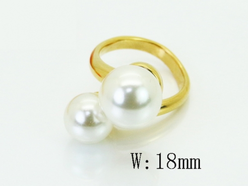 HY Wholesale Rings Jewelry Popular Stainless Steel 316L Rings-HY15R2959HHO