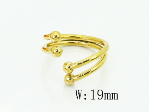 HY Wholesale Rings Jewelry Popular Stainless Steel 316L Rings-HY80R0136JF