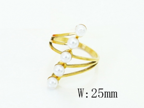 HY Wholesale Rings Jewelry Popular Stainless Steel 316L Rings-HY80R0140XJL