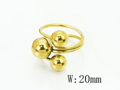 HY Wholesale Rings Jewelry Popular Stainless Steel 316L Rings-HY80R0139JL