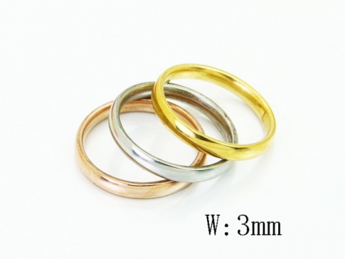 HY Wholesale Rings Jewelry Popular Stainless Steel 316L Rings-HY80R0145KA