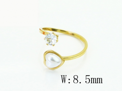 HY Wholesale Rings Jewelry Popular Stainless Steel 316L Rings-HY80R0142JS