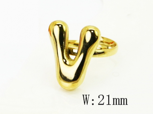 HY Wholesale Rings Jewelry Popular Stainless Steel 316L Rings-HY70R0164JV