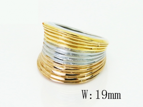 HY Wholesale Rings Jewelry Popular Stainless Steel 316L Rings-HY15R2960HJC