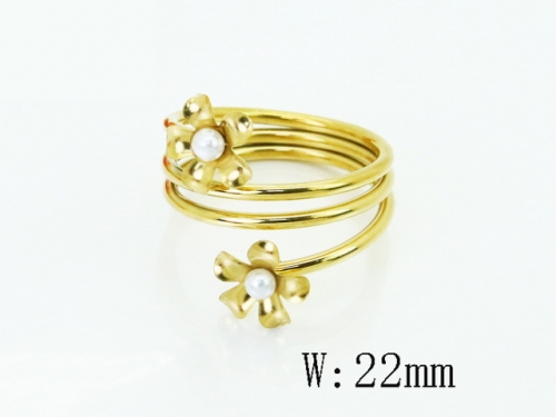 HY Wholesale Rings Jewelry Popular Stainless Steel 316L Rings-HY80R0135JL