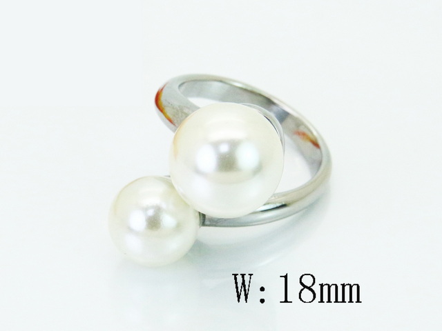 HY Wholesale Rings Jewelry Popular Stainless Steel 316L Rings-HY15R2958HEO