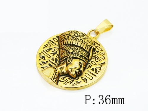 HY Wholesale Popular Pendant Jewelry 316L Stainless Steel Jewelry Pendant-HY12P2312HWW