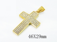 HY Wholesale Popular Pendant Jewelry 316L Stainless Steel Jewelry Pendant-HY59P1450HLX
