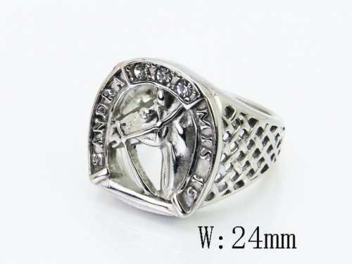 HY Wholesale Rings Popular Jewelry 316L Stainless Steel Jewelry Rings-HY22R1138HHA