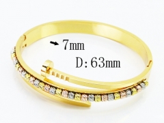 HY Wholesale Bangles Jewelry Stainless Steel 316L Popular Bangle-HY80B2332HSL