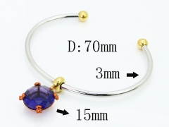 HY Wholesale Bangles Jewelry Stainless Steel 316L Popular Bangle-HY90B0716HNE