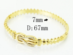 HY Wholesale Bangles Jewelry Stainless Steel 316L Popular Bangle-HY30B0395HJ5