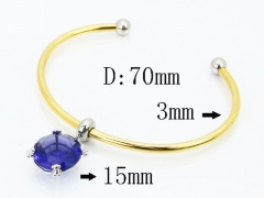 HY Wholesale Bangles Jewelry Stainless Steel 316L Popular Bangle-HY90B0723HPE