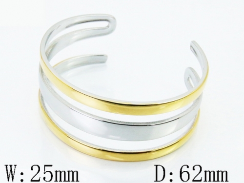 HY Wholesale Bangles Jewelry Stainless Steel 316L Popular Bangle-HY30B0422HNC
