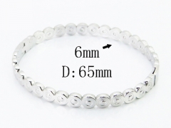 HY Wholesale Bangles Jewelry Stainless Steel 316L Popular Bangle-HY30B0411PL