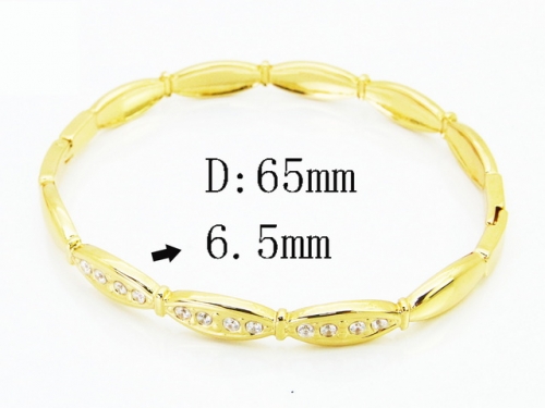HY Wholesale Bangles Jewelry Stainless Steel 316L Popular Bangle-HY80B2341HHX
