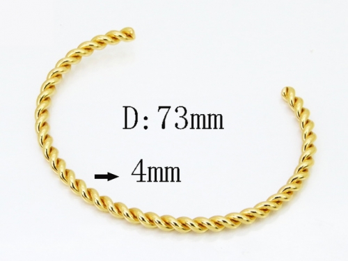 HY Wholesale Bangles Jewelry Stainless Steel 316L Popular Bangle-HY58B0704KA