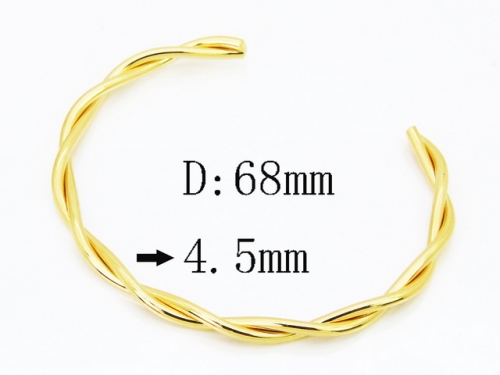 HY Wholesale Bangles Jewelry Stainless Steel 316L Popular Bangle-HY58B0705KE