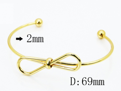 HY Wholesale Bangles Jewelry Stainless Steel 316L Popular Bangle-HY58B0706LU