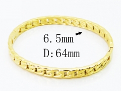 HY Wholesale Bangles Jewelry Stainless Steel 316L Popular Bangle-HY30B0408HHL