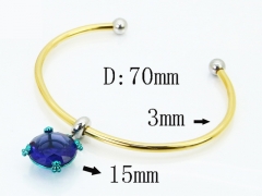 HY Wholesale Bangles Jewelry Stainless Steel 316L Popular Bangle-HY90B0732HPQ