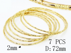HY Wholesale Bangles Jewelry Stainless Steel 316L Popular Bangle-HY58B0718HLR