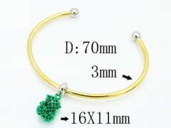 HY Wholesale Bangles Jewelry Stainless Steel 316L Popular Bangle-HY90B0773HPE
