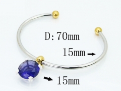 HY Wholesale Bangles Jewelry Stainless Steel 316L Popular Bangle-HY90B0711HNT